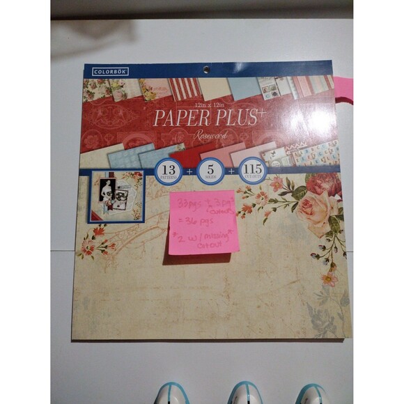 Craft Colorbok Paper Bundle(2 Pads) & Recollections Paper Punches(4) - Picture 3 of 11